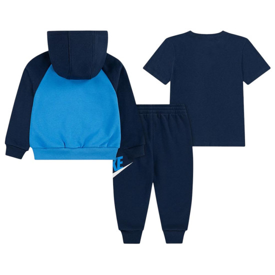 Nike Βρεφικές φόρμες σετ Color Blocked Set 3 pcs Nike Βρεφικές φόρμες σετ Color Blocked Set 3 pcs